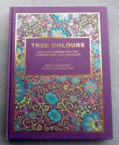 Cover of book. True Colours.